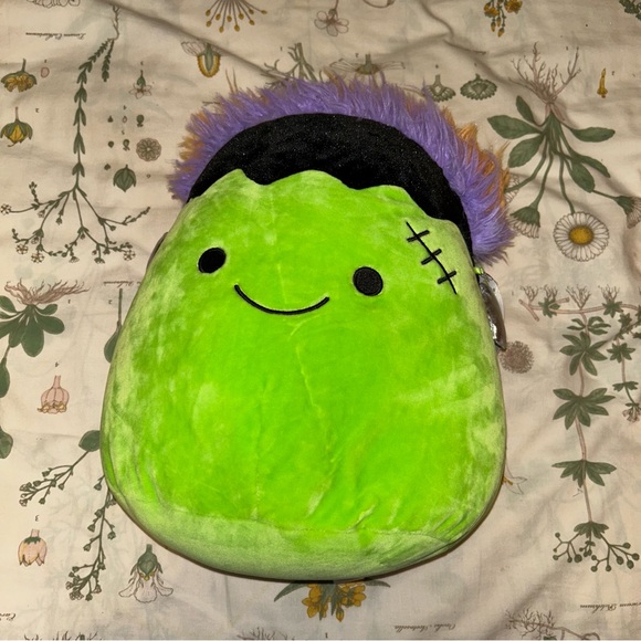 "Kellytoy Official Squishmallows Frankie The Frankenstein Plush Toy - Picture 1 of 5